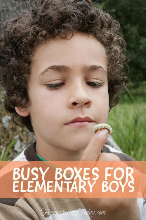 busy boxes for elementary age boys