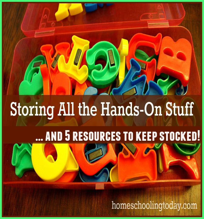 Storing all the hands-on stuff