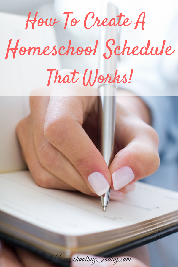 How to Create a Homeschool Schedule that Works - Homeschooling Today Magazine