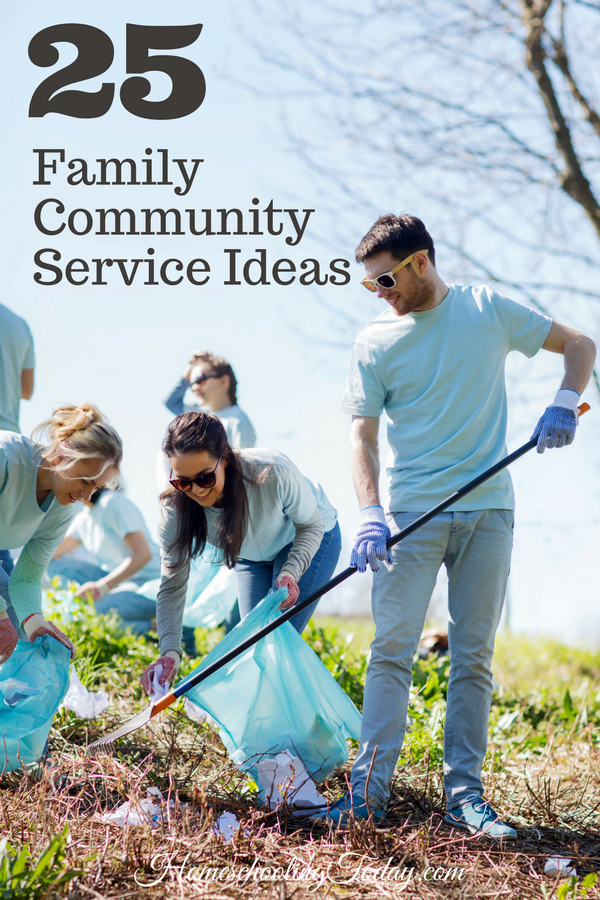 Family community service ideas
